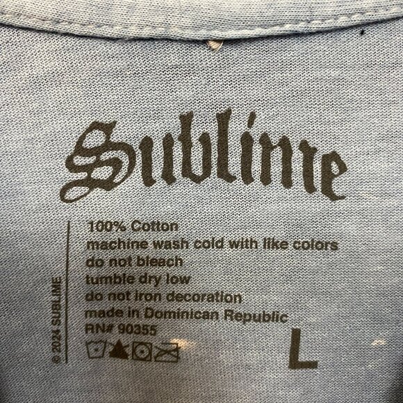 Sublime 40 Oz. To Freedom Album Sun Logo T-Shirt Large - Picture 5 of 5